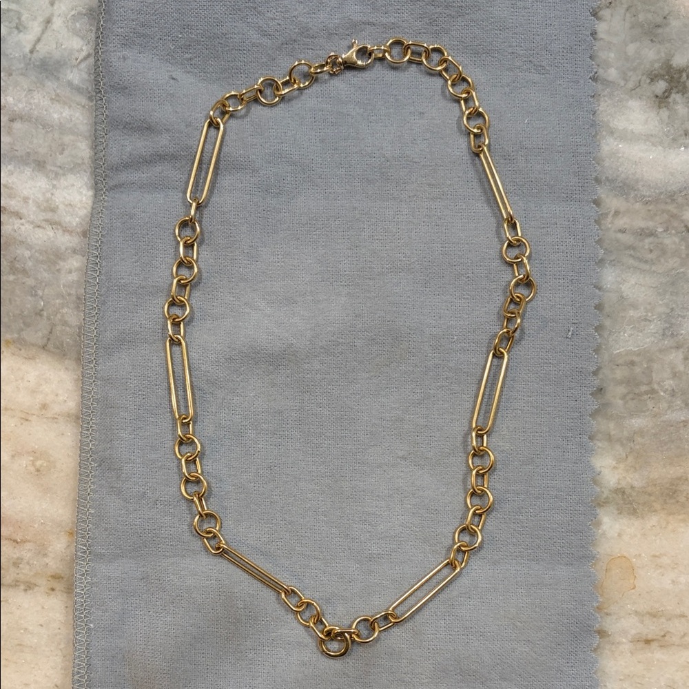 18k Elegant Gold Chain Necklace